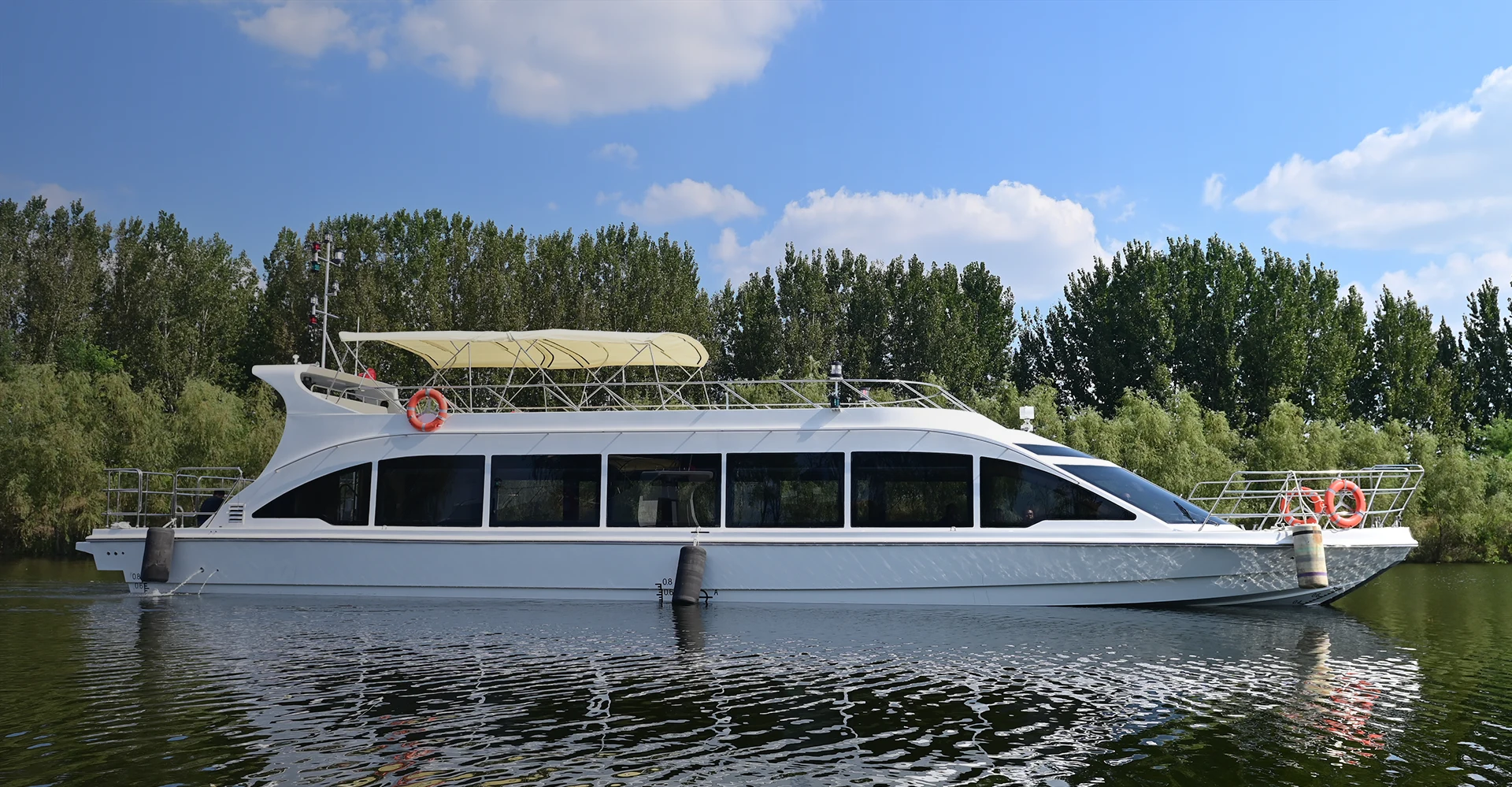 Fábrica de botes de pasajeros de China