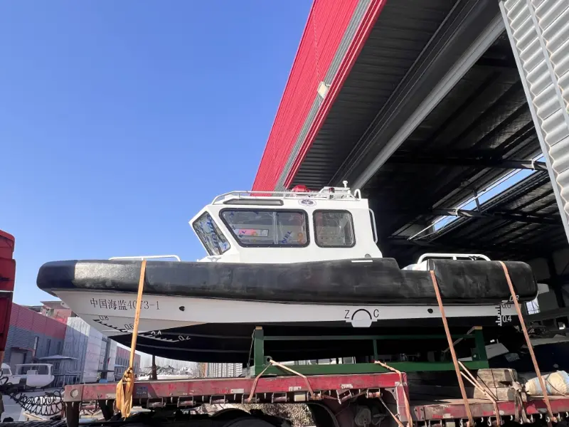 Lawada® Yacht entregó con éxito una lancha patrullera de aluminio de 7,8 m para el cumplimiento de la ley