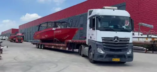 LAWADA® completa la navegación de prueba y el envío de dos embarcaciones de pasajeros de aluminio 1280 personalizadas
