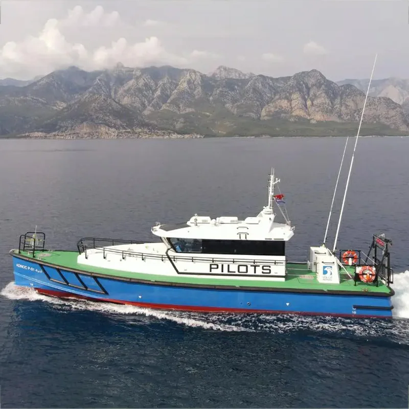 Barco piloto versátil de 62 pies de puerto versátil